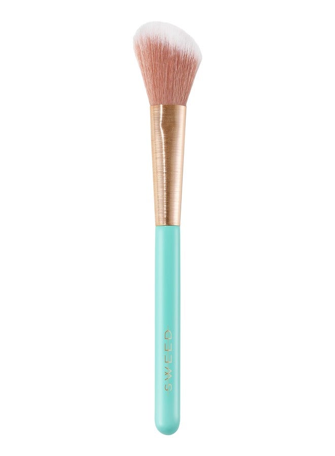SWEED - Angled Blush Brush | Hand-Crafted, Synthetic Bristles | Vegan, Cruelty-Free, Clean Beauty - Image 1